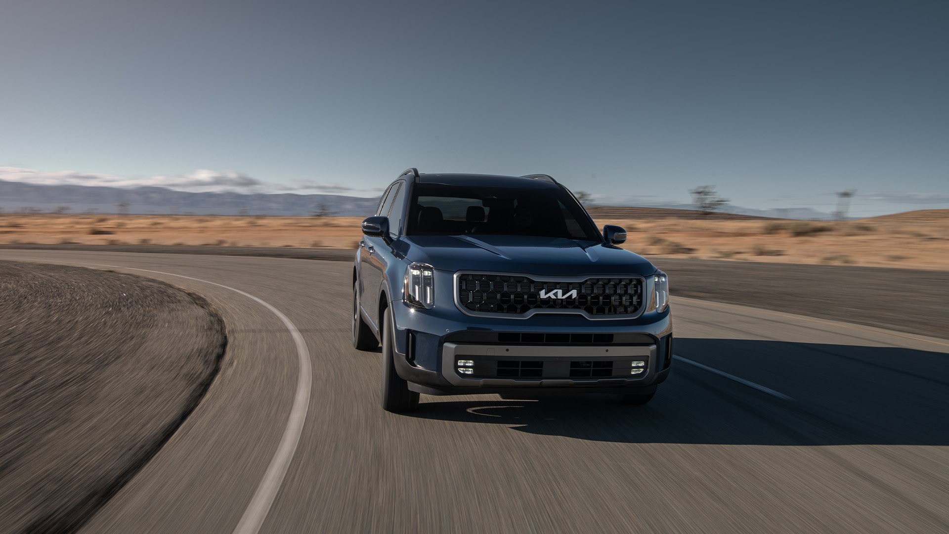 The Telluride driving wild on unpaved roads