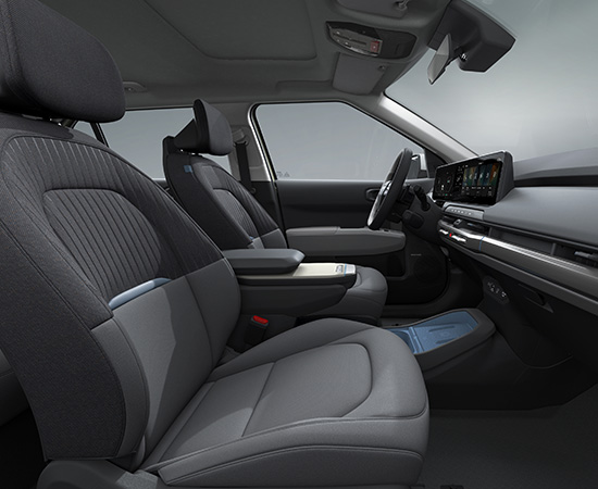 Subtle grey (Cloth seats - Air trim)