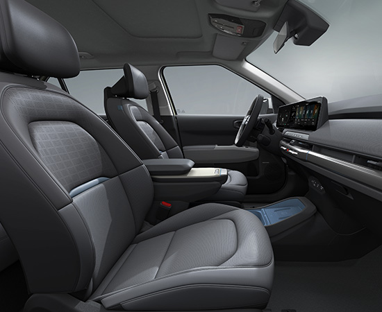 Subtle grey (Bio-based polyurethane artificial leather seats)