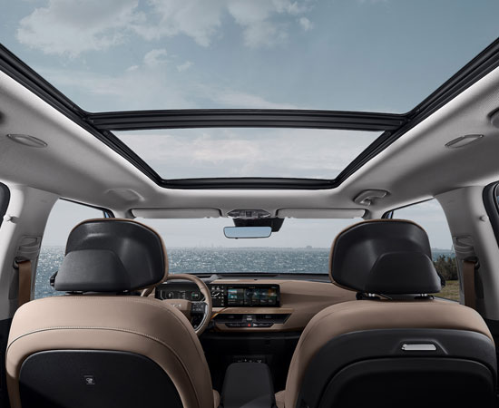 Panoramic sunroof