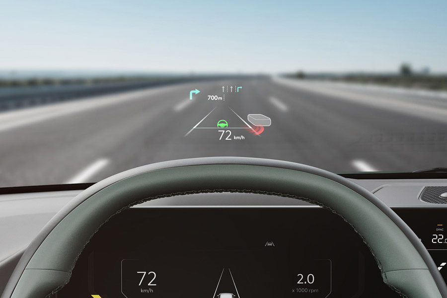 Head-up display (HUD)