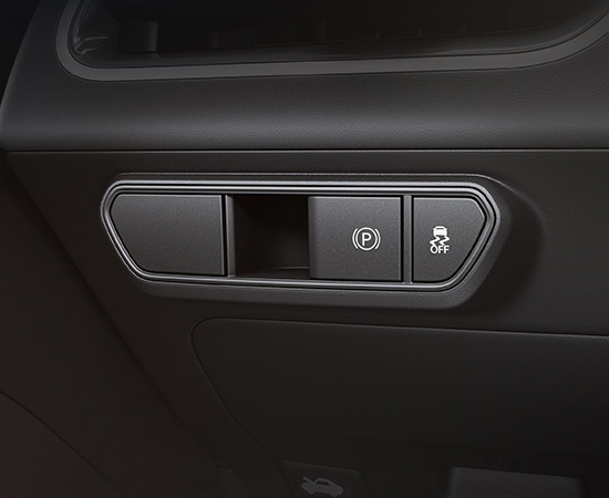 Electronic parking brake (EPB) button