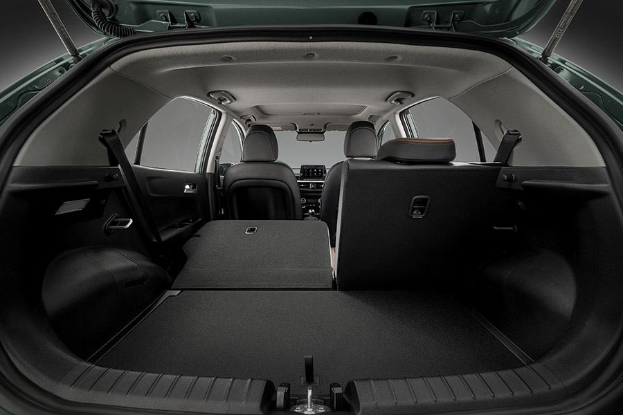 60:40 split folding rear seats