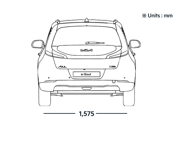 Kia Soul EV Dimensions