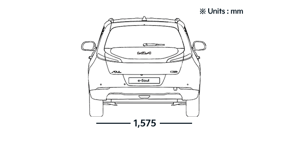 Kia Soul EV Dimensions