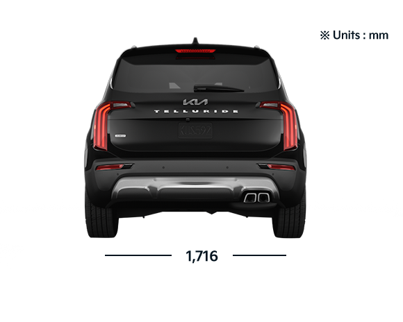 Kia Telluride Dimensions