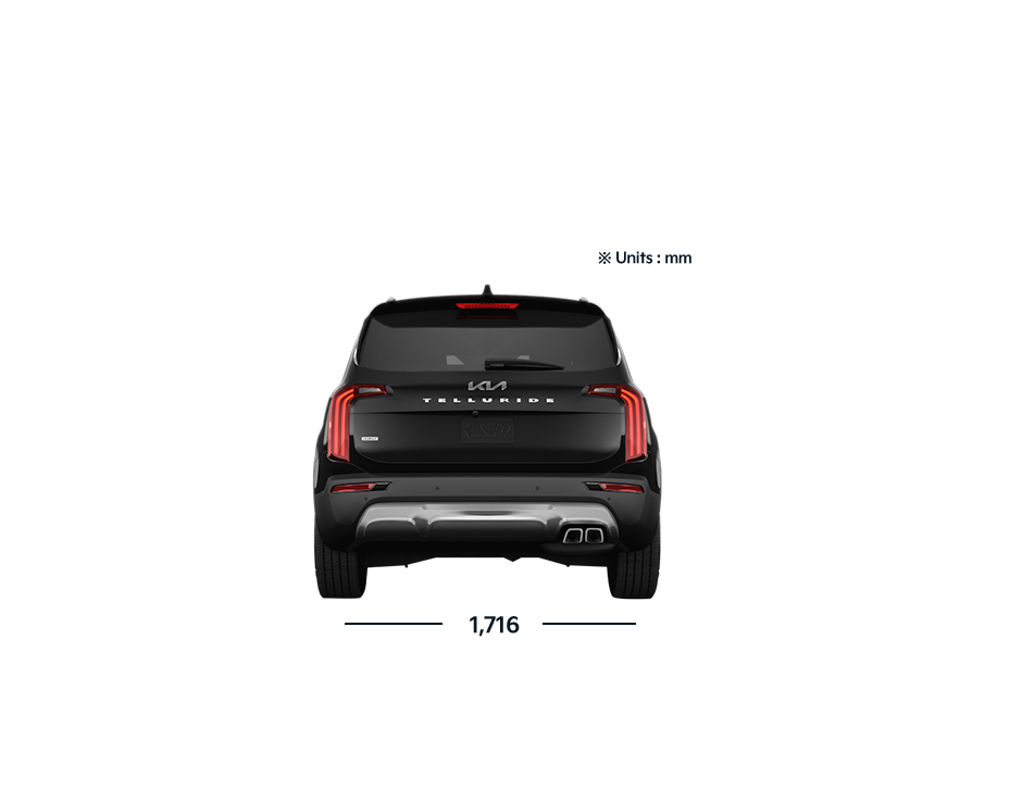 Kia Telluride Dimensions