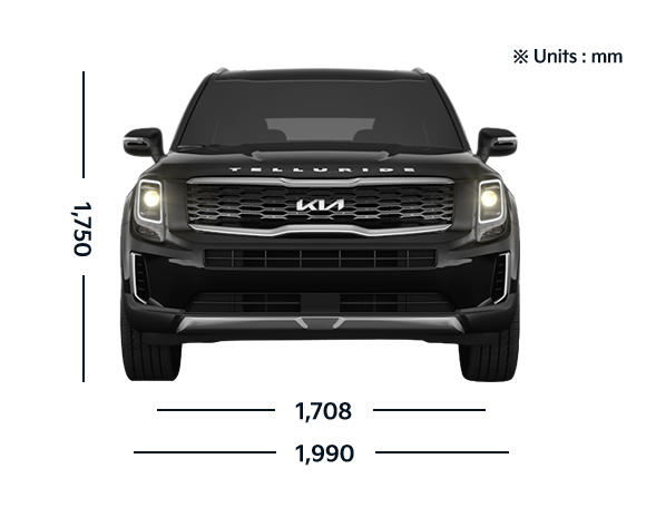 Kia Telluride Dimensions