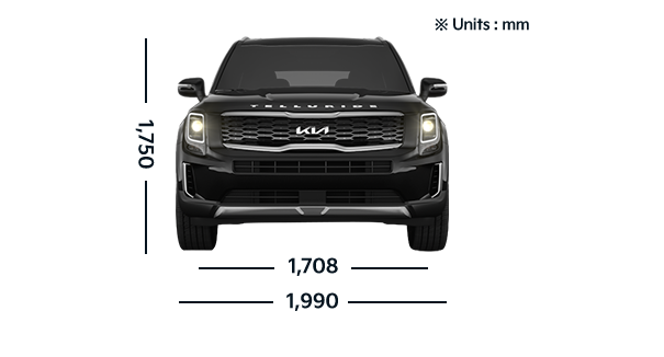 Kia Telluride Dimensions