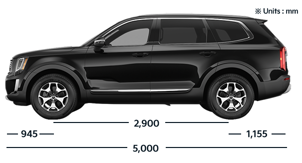 Kia Telluride Dimensions