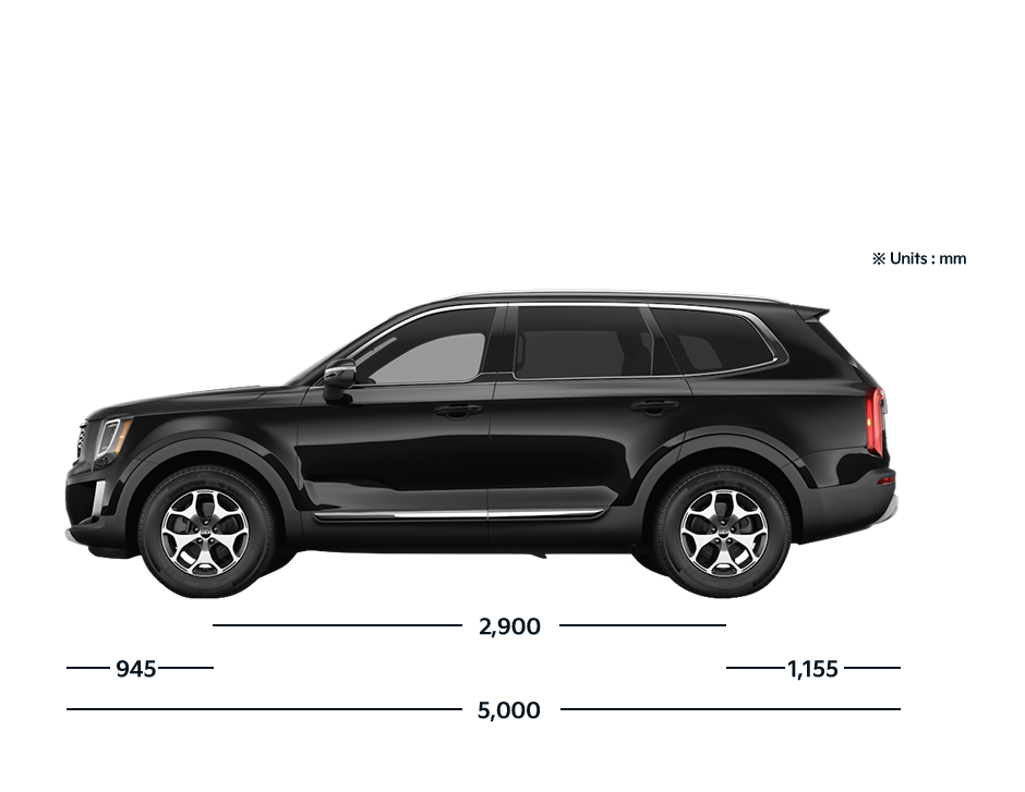 Kia Telluride Dimensions