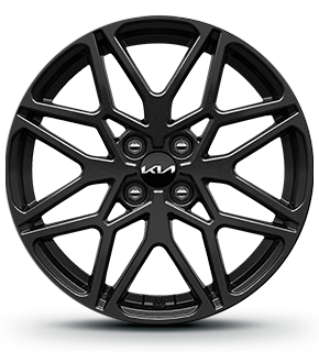 17" Alloy black wheel